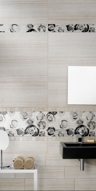 Carrelage imitation bois veineux